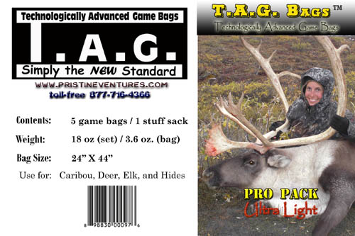 (24" X 44") TAG Bags: Set of 5